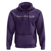 Peace Be With You All Pope Leo XIV Hoodie