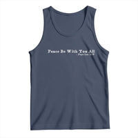 Peace Be With You All Pope Leo XIV Tank Top