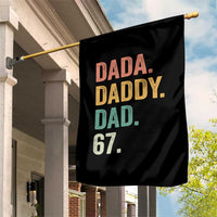 Dada Daddy Dad 67 Garden Flag Funny Six Seven Father's Day