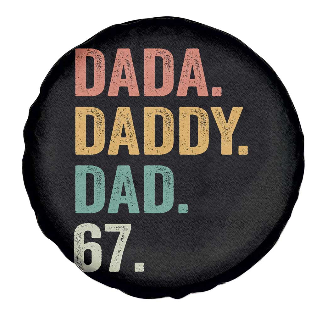 Dada Daddy Dad 67 Spare Tire Cover Funny Six Seven Father's Day