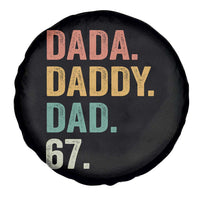 Dada Daddy Dad 67 Spare Tire Cover Funny Six Seven Father's Day