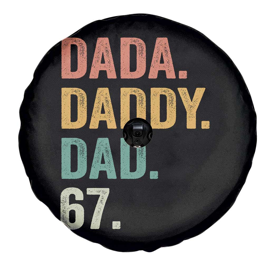 Dada Daddy Dad 67 Spare Tire Cover Funny Six Seven Father's Day