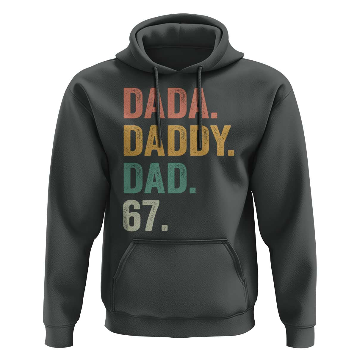 Dada Daddy Dad 67 Hoodie Funny Six Seven Father's Day