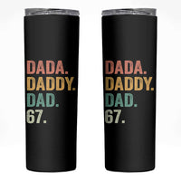 Dada Daddy Dad 67 Skinny Tumbler Funny Six Seven Father's Day