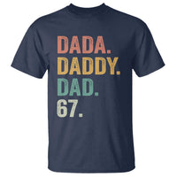 Dada Daddy Dad 67 T Shirt Funny Six Seven Father's Day