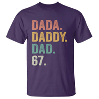 Dada Daddy Dad 67 T Shirt Funny Six Seven Father's Day