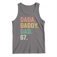 Dada Daddy Dad 67 Tank Top Funny Six Seven Father's Day
