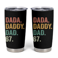 Dada Daddy Dad 67 Tumbler Cup Funny Six Seven Father's Day