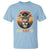 Funny Cat T Shirt Educated Graduation Academic Regalia Cap Gown - Wonder Print Shop