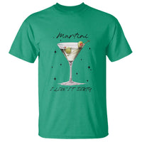 Dirty Martini T Shirt I Like It Dirty Funny Cocktail Glass - Wonder Print Shop