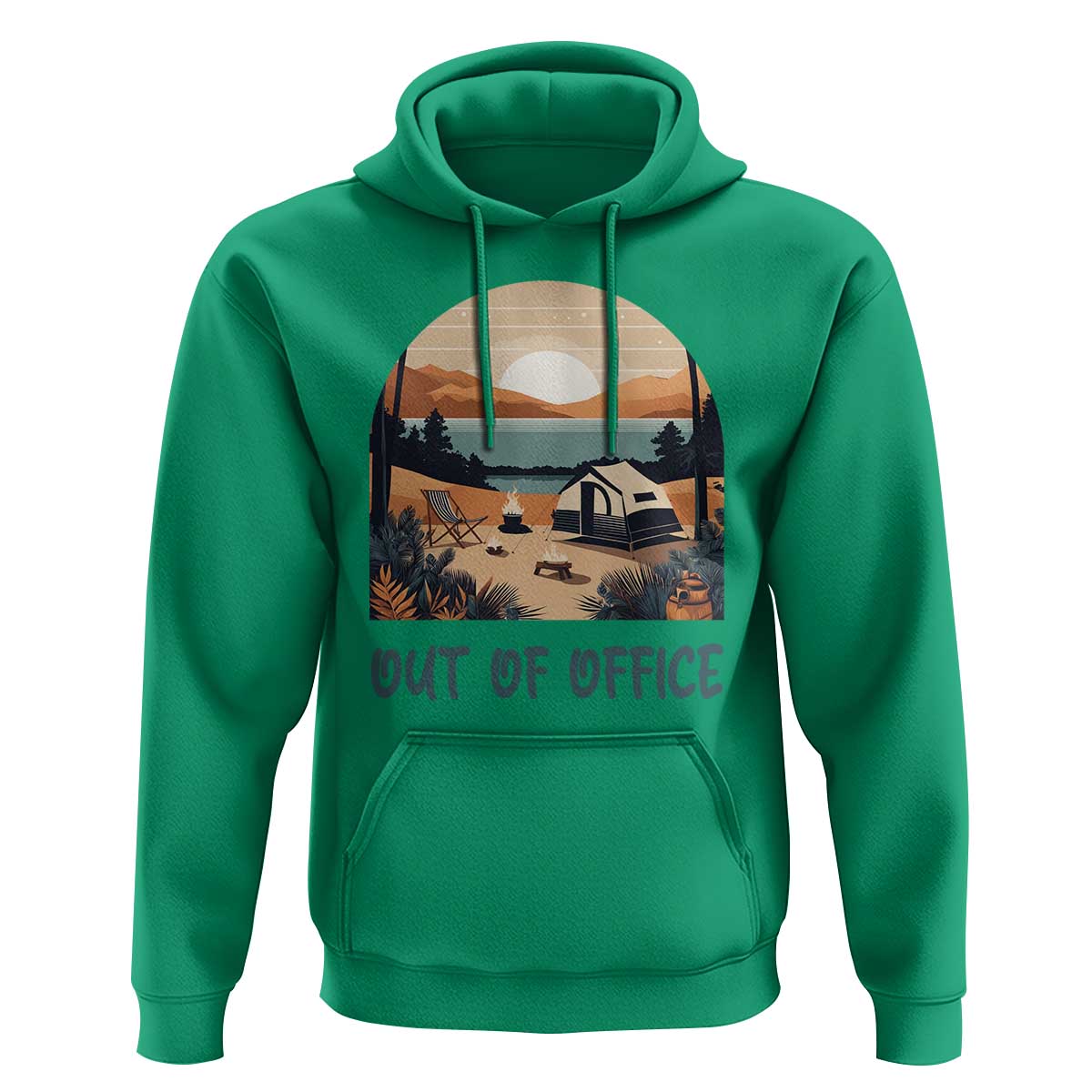 Vacation Hoodie Out Of Office Travel Blogger - Wonder Print Shop