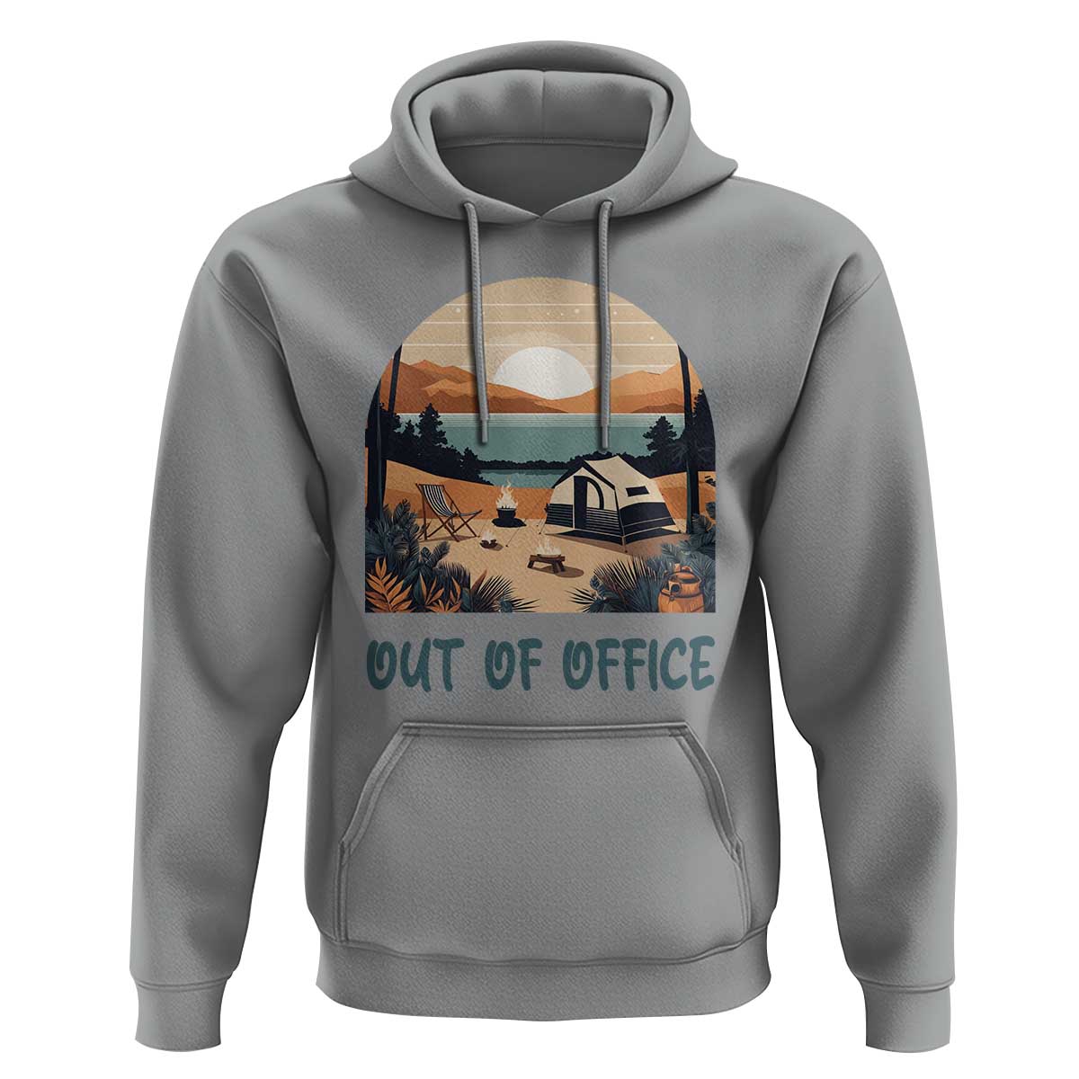 Vacation Hoodie Out Of Office Travel Blogger - Wonder Print Shop