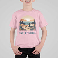 Vacation T Shirt For Kid Out Of Office Travel Blogger - Wonder Print Shop