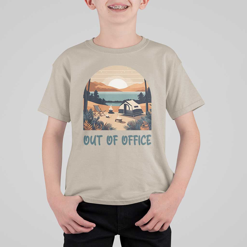 Vacation T Shirt For Kid Out Of Office Travel Blogger - Wonder Print Shop