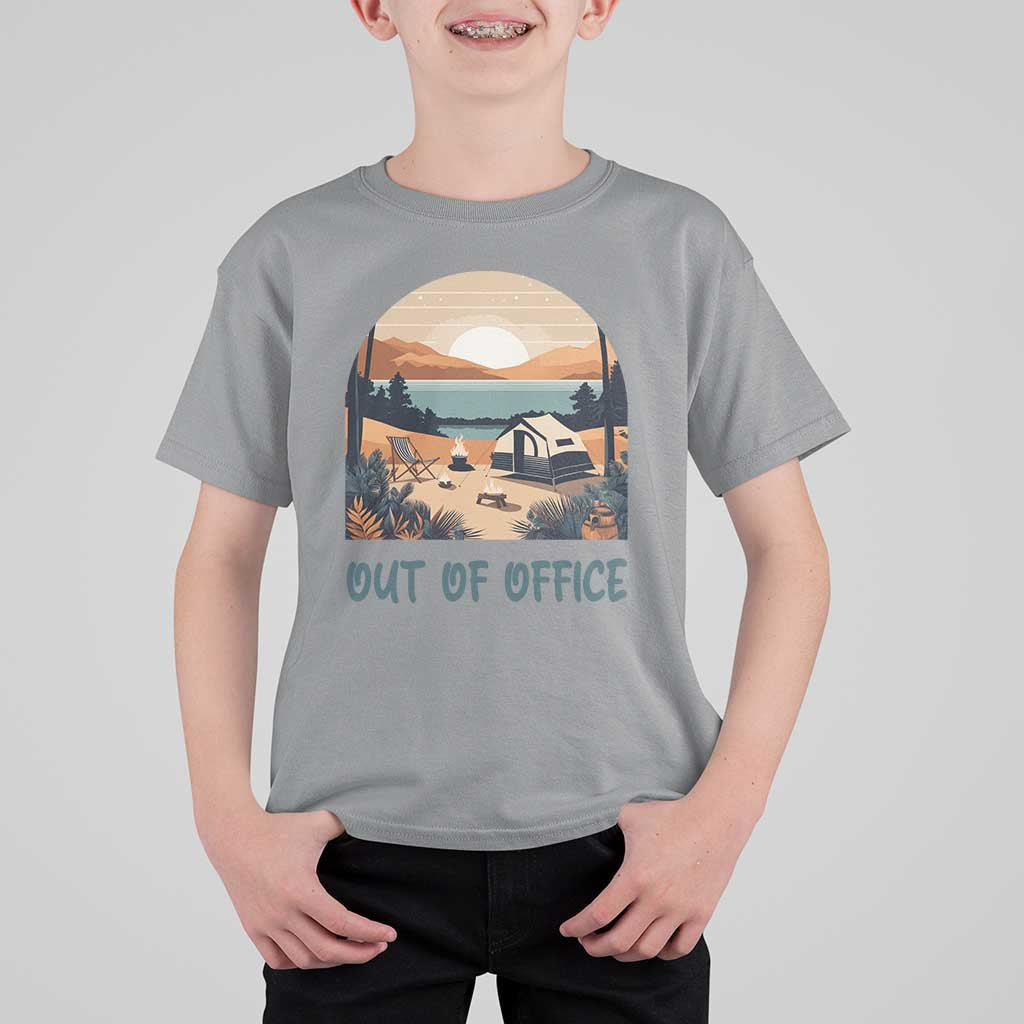 Vacation T Shirt For Kid Out Of Office Travel Blogger - Wonder Print Shop