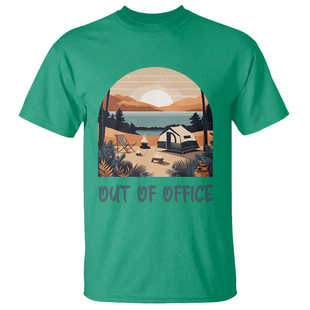 Vacation T Shirt Out Of Office Travel Blogger - Wonder Print Shop