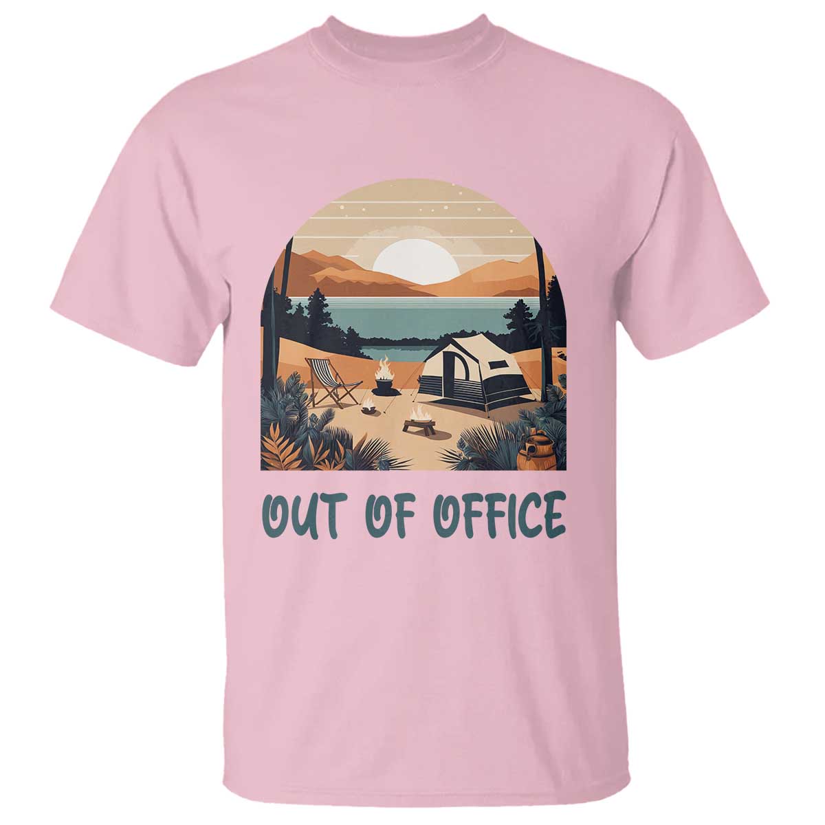 Vacation T Shirt Out Of Office Travel Blogger - Wonder Print Shop