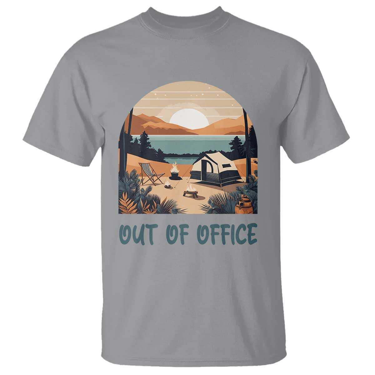 Vacation T Shirt Out Of Office Travel Blogger - Wonder Print Shop