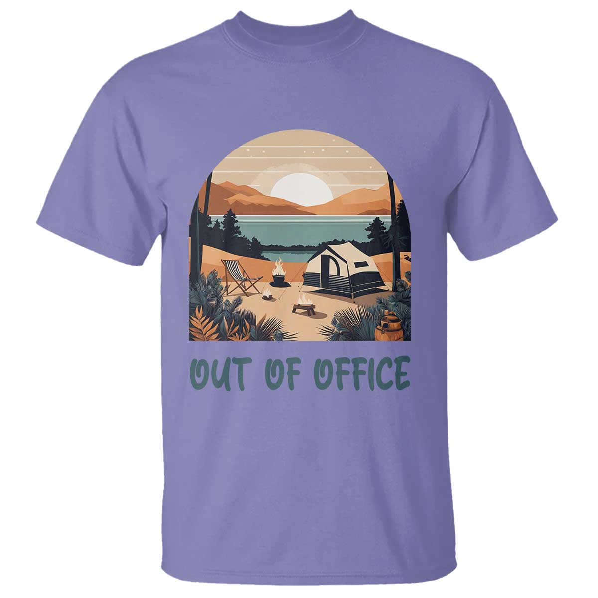 Vacation T Shirt Out Of Office Travel Blogger - Wonder Print Shop