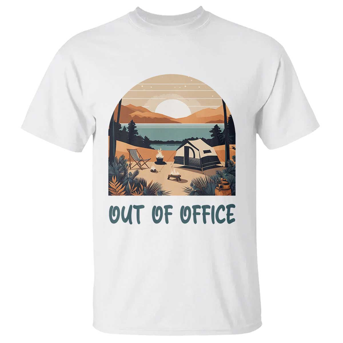 Vacation T Shirt Out Of Office Travel Blogger - Wonder Print Shop