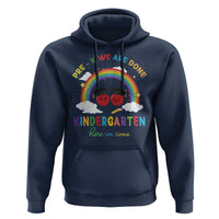 Graduation Hoodie Pre-K We Are Done Kindergarten Here We Come Rainbow - Wonder Print Shop
