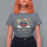 Graduation T Shirt For Women Pre-K We Are Done Kindergarten Here We Come Rainbow - Wonder Print Shop