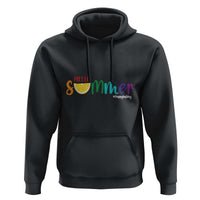 Cute Summer Vacation Hoodie Hello Summer Happy Last Day Sunshine Lemon - Wonder Print Shop