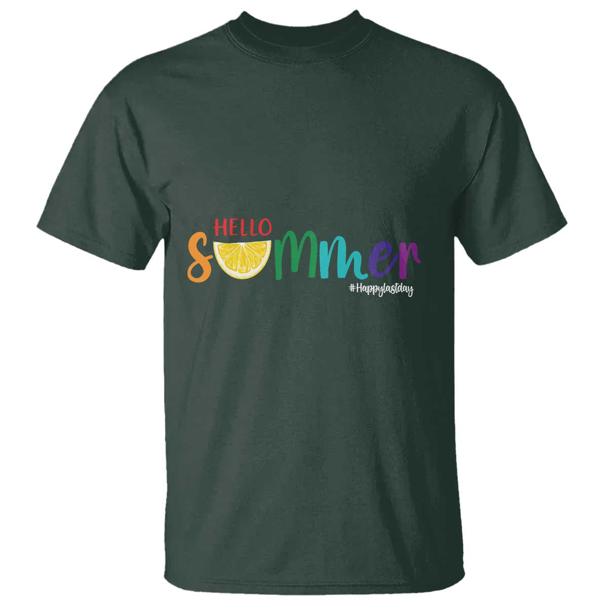 Cute Summer Vacation T Shirt Hello Summer Happy Last Day Sunshine Lemon - Wonder Print Shop