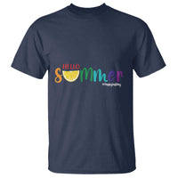 Cute Summer Vacation T Shirt Hello Summer Happy Last Day Sunshine Lemon - Wonder Print Shop