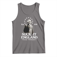 Funny Suck It England Tank Top 4th of July 1776 George Washington - Wonder Print Shop