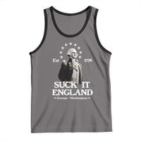 Funny Suck It England Tank Top 4th of July 1776 George Washington - Wonder Print Shop