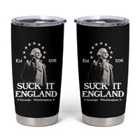 Funny Suck It England Tumbler Cup 4th of July 1776 George Washington - Wonder Print Shop