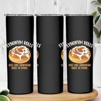 Funny Synonym Rolls Just Like Grammar Used To Make Skinny Tumbler Cinnamon Rolls Grammar Pun