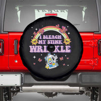 Funny I Bleach My Stink Wrinkle Spare Tire Cover Gag Adult Humor Rainbow Bleach Bottle - Wonder Print Shop