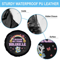 Funny I Bleach My Stink Wrinkle Spare Tire Cover Gag Adult Humor Rainbow Bleach Bottle - Wonder Print Shop
