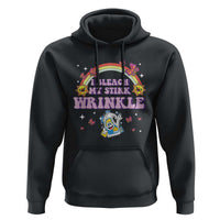 Funny I Bleach My Stink Wrinkle Hoodie Gag Adult Humor Rainbow Bleach Bottle - Wonder Print Shop