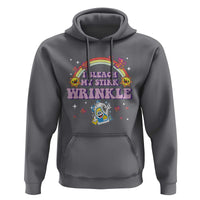 Funny I Bleach My Stink Wrinkle Hoodie Gag Adult Humor Rainbow Bleach Bottle - Wonder Print Shop
