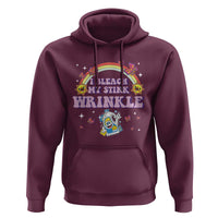 Funny I Bleach My Stink Wrinkle Hoodie Gag Adult Humor Rainbow Bleach Bottle - Wonder Print Shop
