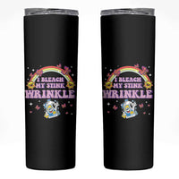 Funny I Bleach My Stink Wrinkle Skinny Tumbler Gag Adult Humor Rainbow Bleach Bottle - Wonder Print Shop