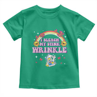 Funny I Bleach My Stink Wrinkle Toddler T Shirt Gag Adult Humor Rainbow Bleach Bottle - Wonder Print Shop