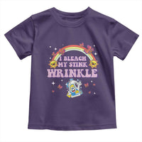 Funny I Bleach My Stink Wrinkle Toddler T Shirt Gag Adult Humor Rainbow Bleach Bottle - Wonder Print Shop