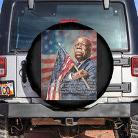 John Lewis Spare Tire Cover My Philosophy Is Very Simple Get In Good Trouble Necessary Trouble - Wonder Print Shop