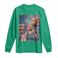 John Lewis Long Sleeve Shirt My Philosophy Is Very Simple Get In Good Trouble Necessary Trouble - Wonder Print Shop