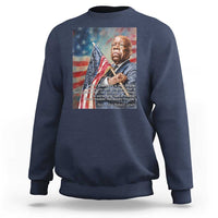 John Lewis Sweatshirt My Philosophy Is Very Simple Get In Good Trouble Necessary Trouble - Wonder Print Shop