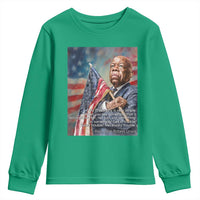 John Lewis Youth Sweatshirt My Philosophy Is Very Simple Get In Good Trouble Necessary Trouble - Wonder Print Shop