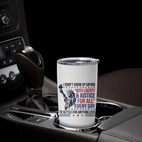 Funny I Didn't Grow Up Saying With Liberty And Justice For All Tumbler Cup - Wonder Print Shop