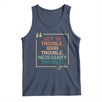 Funny Get In Good Necessary Trouble Tank Top John Lewis Civil Rights Social Justice - Wonder Print Shop