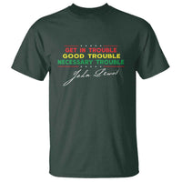John Lewis Quote T Shirt Get In Good Necessary Trouble Civil Rights - Wonder Print Shop