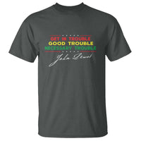 John Lewis Quote T Shirt Get In Good Necessary Trouble Civil Rights - Wonder Print Shop