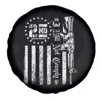 2nd Amendment I Will Not Comply Spare Tire Cover AR15 Pro-Gun Rights American Flag - Wonder Print Shop